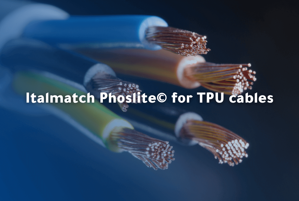 Italmatch Flame Retardant Phoslite© for TPU cables formulations