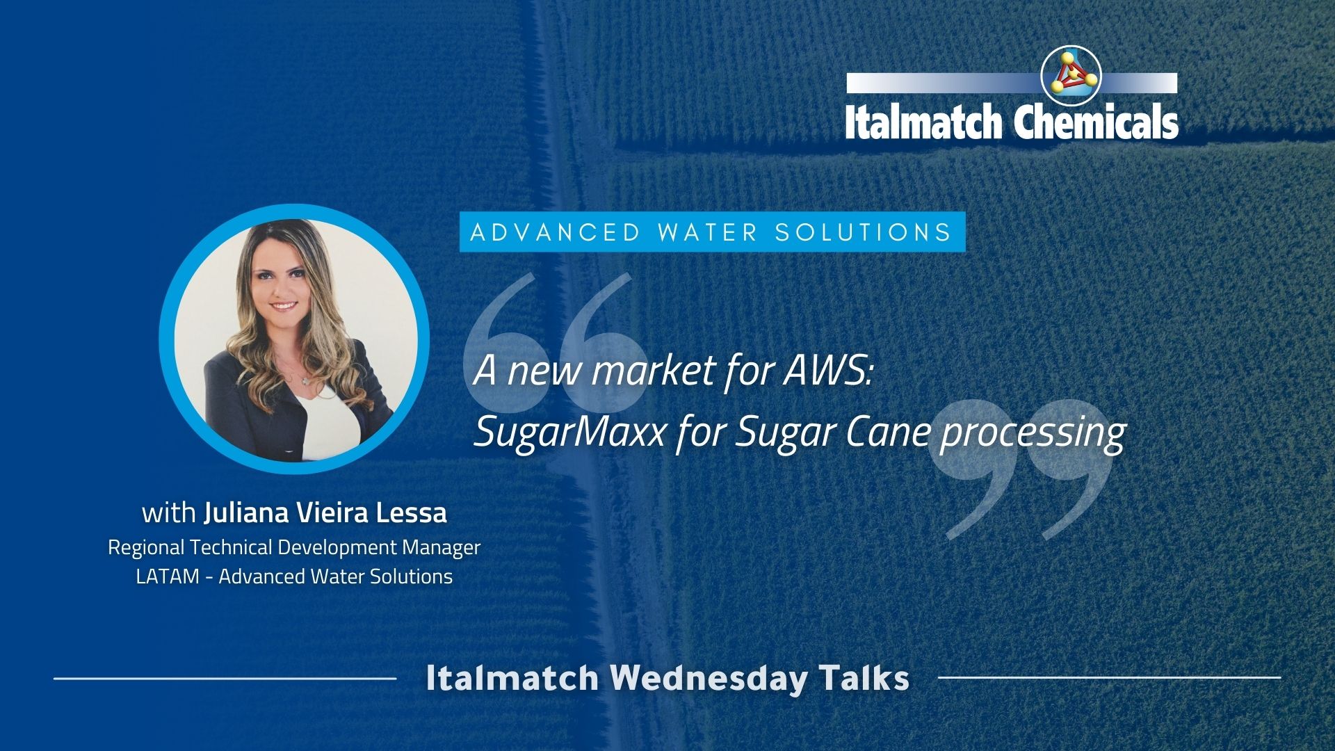 A new market for AWS SugarMaxx for Sugar Cane processing