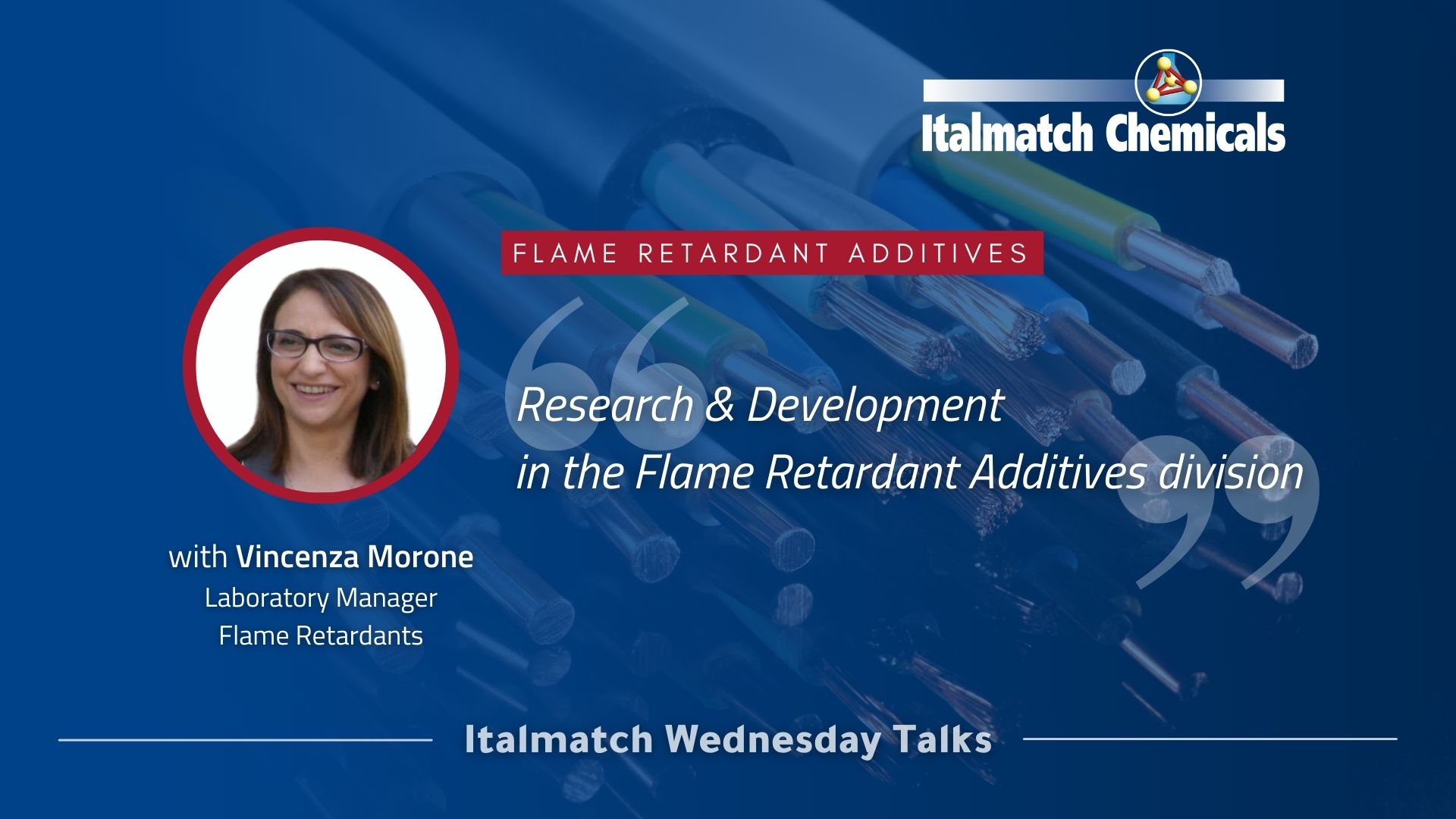 R&D in the Flame Retardant Additives division interview with Vincenza Morone_Website picture