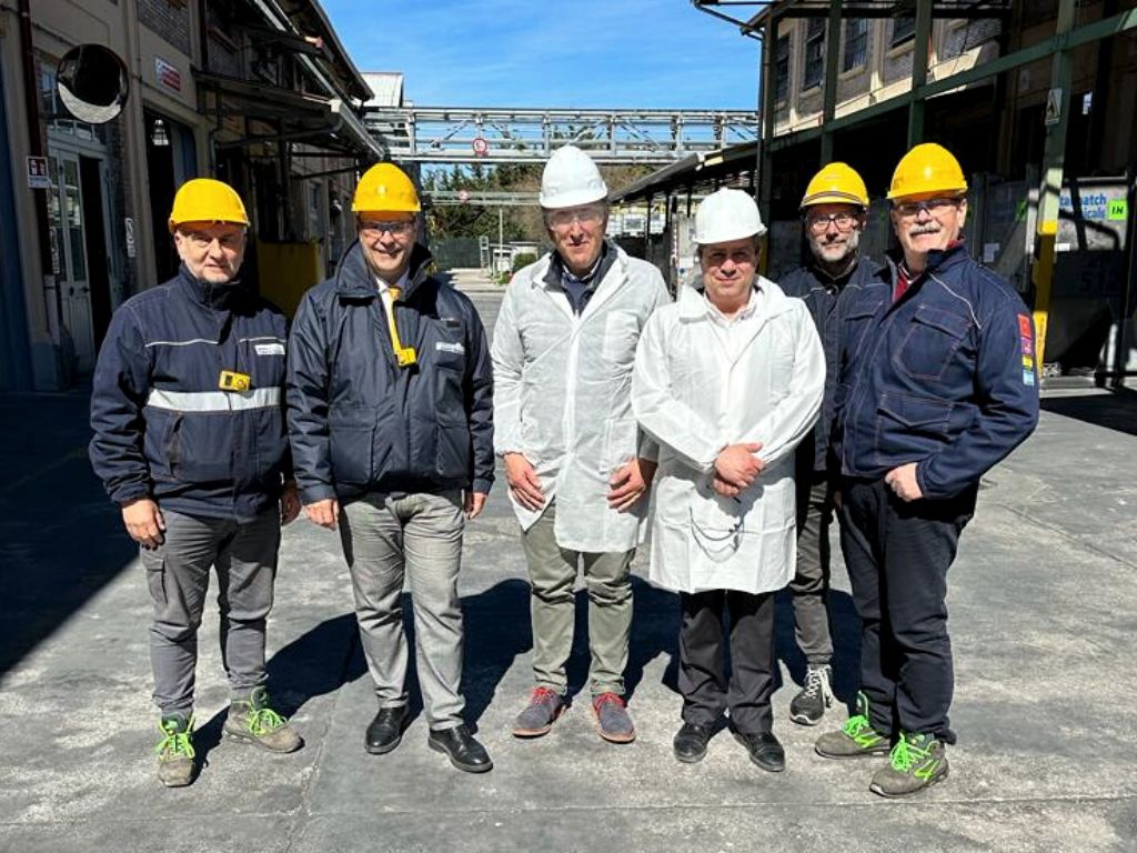 Spoleto local institutions visit Italmatch Chemicals Plant